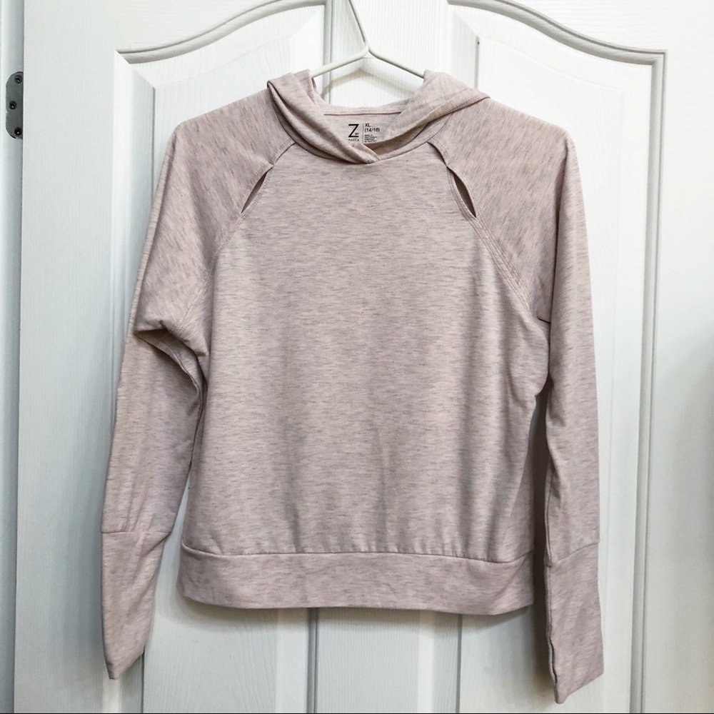 Z by Zella Girl Nordstrom Split Sleeve Hoodie XL